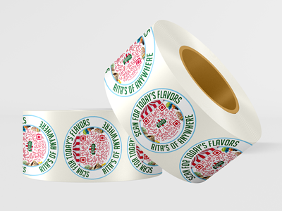 Rita's Custom QRC Paper Sticker