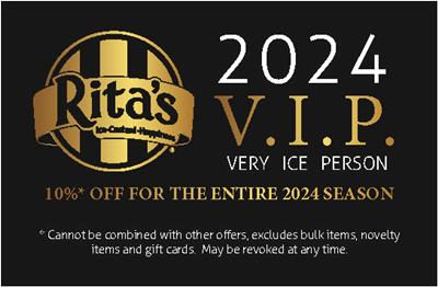RIta's VIP Card